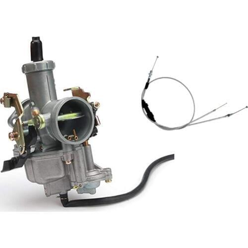 PZ30 30mm Carburetor Accelerating Pump Racing for 200Cc 250Cc for Keihin ABM IRBIS TTR 250 with Throttle Cable