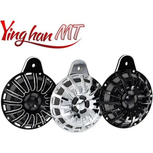 Horn for harley Softail Heritage Fat boy Breakout Deluxe Fls Slim FXSTS FXSTB Black line 1988-2020