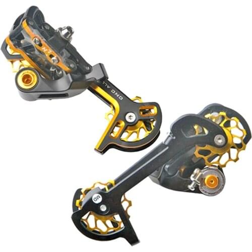 11T 13T Mountain Road Bike Ceramic Bearing Derailleur Pulley Guide Roller Aluminum Alloy Bicycle Guide Jockey Wheel 448D