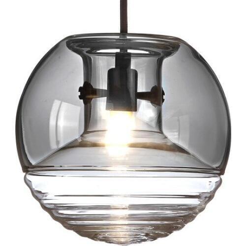 New Nordic modern lamp water glass creative round hotel restaurant lamp bedside droplig commercial designer pendant lamp LO72715