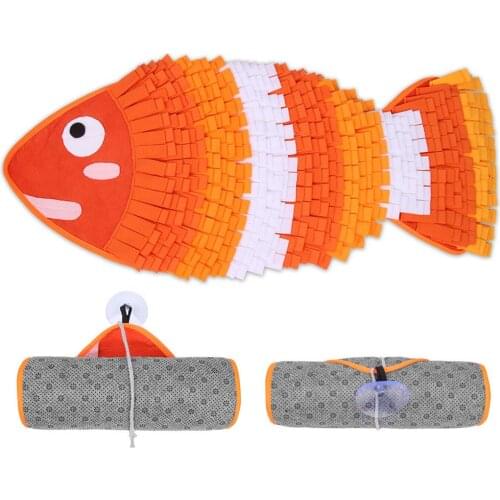 The New Anti-choking Dog Mat Slow Food Blanket Soft And Comfortable Smelling Mat Puzzle Pet Supplies