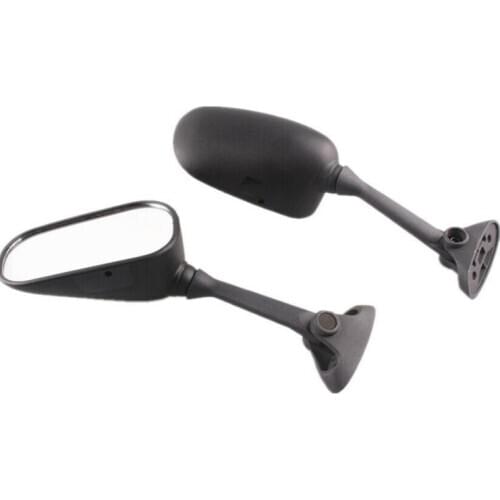FIT For Suzuki GSXR600/GSXR750 K4 2004-2005 Rear View Mirrors Black