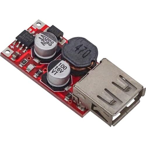 9V/12V/24V to 5V DC-DC Step Down Car Charging Car Charger 3A Output USB Module Diy Electronic Diy Kit Pcb Board