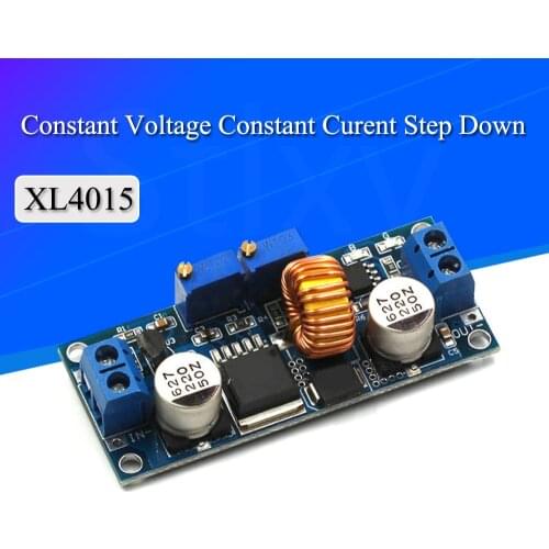 Blue 5A DC to DC CC CV Lithium Battery Step down Charging Board Led Power Converter Lithium Charger Step Down Module XL4015 B