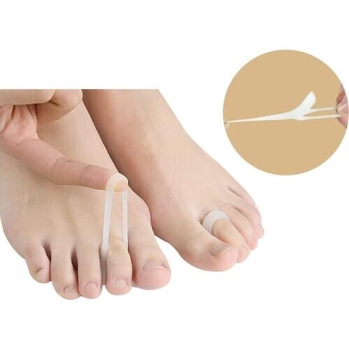 Silicone Gel Orthopedic Metatarsal Rings Toe Separator Corrector Straightener Feet Care Shoes Cushion Pads Foot Care Tools