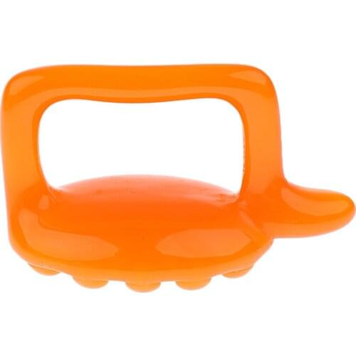 Yellow Resin Traditional Full Body Muscle Soreness Trigger Point Scraping Scraper Massager