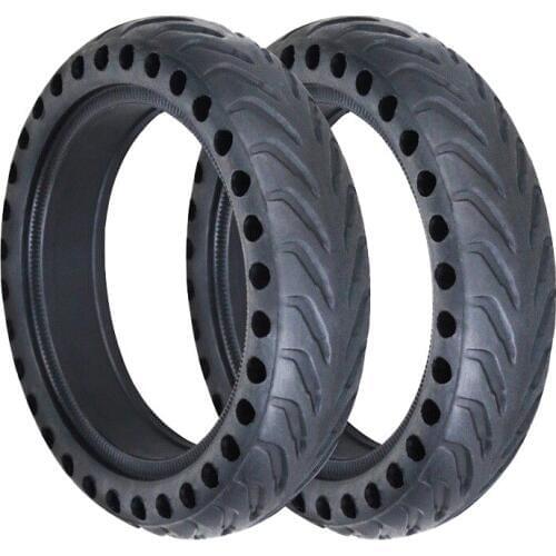 2Pcs Upgraded Hollow Wheel Solid Honeycomb For Xiaomi Mijia M365 Electric Scooter