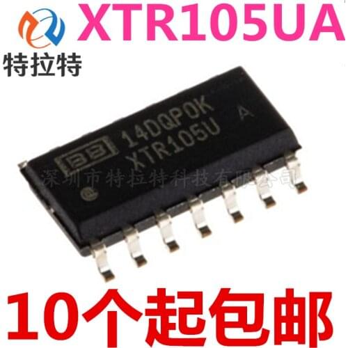 10pcs/lot XTR105 XTR105U XTR105UA XTR105UA/2K5 SOP-14 Brand New & Original