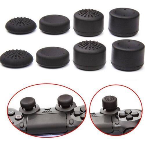 8pcs/Set Enhanced Analog ThumbStick Joystick Grips Extra High Enhancements Cover Caps For Sony Play Station PS4 Game Controller