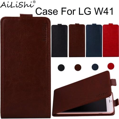 AiLiShi Case For LG W41 Luxury Flip PU Leather Case W41 LG Exclusive 100% Phone Protective Cover Skin+Tracking