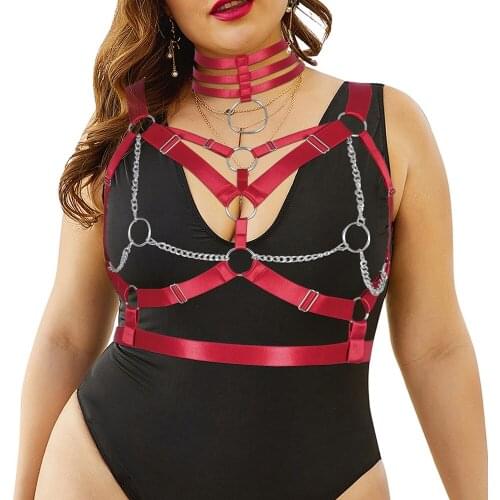 Bdsm Gothic Costume Bondage Sexy harness For Women Sex Toy Garter Stocking Belt Erotic Lingerie Sexy Body Seks Suspender Belt