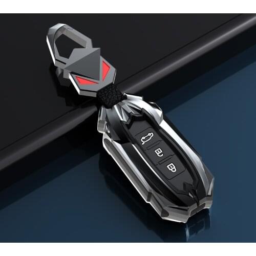 Zinc Alloy Car Remote Key Case Cover For Mitsubishi Outlander Lancer 10 Pajero Sport EX ASX Colt Grandis L200