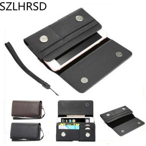 SZLHRSD Holster Case For Blackview A30 Cover Men Belt Clip Leather Pouch Waist Bag Phone Cover For Huawei nova 3i Vernee T3 Pro
