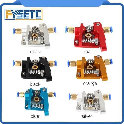 CR10 Extruder Near Remote Universal Wire Feeder Aluminum Upgrade MK8 1.75MM With Pneumatic Connect 3D Printer Parks