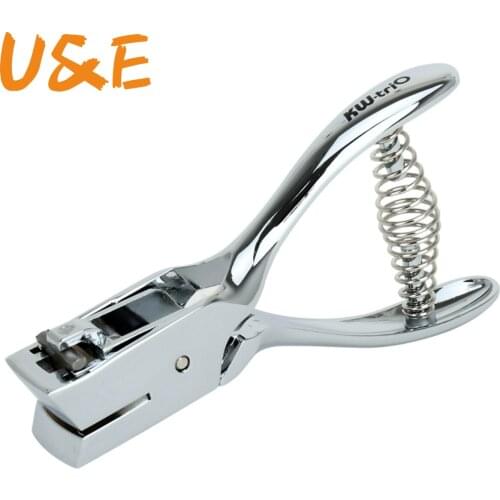 3mm*13mm Hole Punch Manual PVC Card Punch and ID Card Slot Hole Punch Hand Held Metal Puncher Plier Tool Oval Ellipse Shape