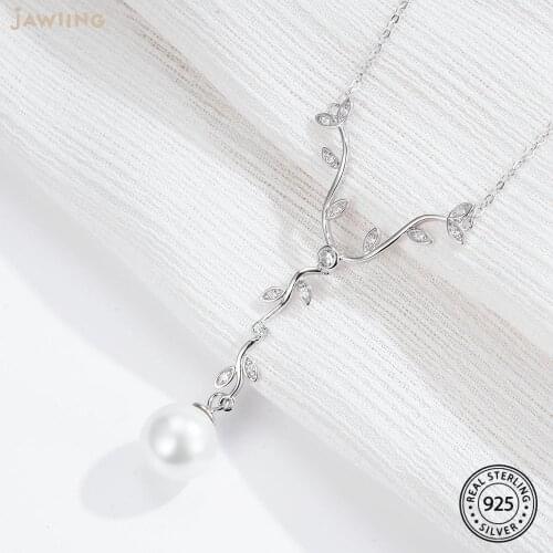 Женские ожерелья из жемчуга Jawiing China At AliExpress