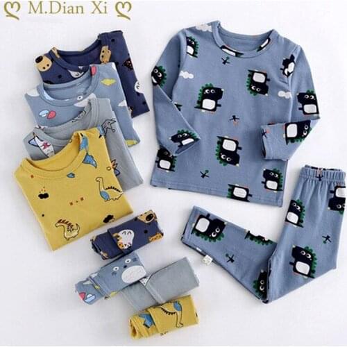 Baby Boys Clothes Suits Boys Clothing Sets T- Shirt+Pants Home Pajamas Casual Sport Suits Toddler Sets Toddler Boys Clothing Set
