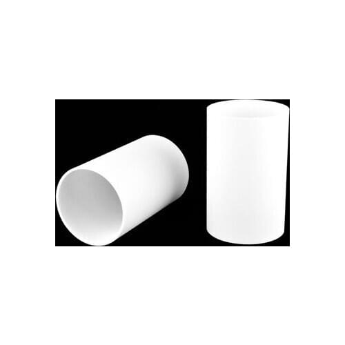 Corundum round tube Corundum cylinder High temperature and wear resistant ceramic cylinder