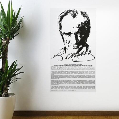 Magnetic Wall Sticker for Important Days, Weeks and Schools Atatürk Corner, Commeration of Atatürk, Wall Stick, National Special