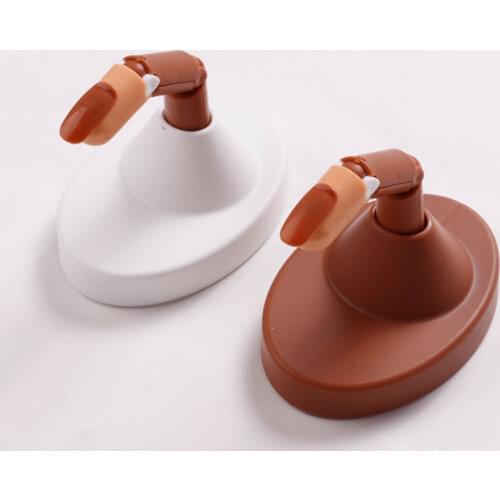 Activity Finger Manicure Practice Showing Shelf Nail Practice Model With Base Nail Training Hand Manicurist Beginner Manipulator