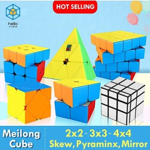 MoYu Meilong 3x3x3 2x2x2 4x4x4 magic cube toy Cubing Classroom Neo Cube Speed Puzzle 3x3x3 Meilong Cubo Magico