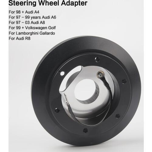 NEW Steering Wheel Short Hub Adapter Adaptor For Audi A4 A6 A8 SRK-180H