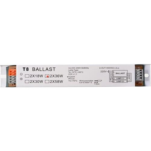 New Electronic Ballast Universal Lamp Light Ballasts T8 Energy Saving 50/60Hz Electrical Lighting Accessories