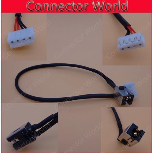 New Laptop DC Power Jack for Toshiba Satellite C850 C850D L850 L850D Long Wire Power Interface Power Head DC Jack with Cable