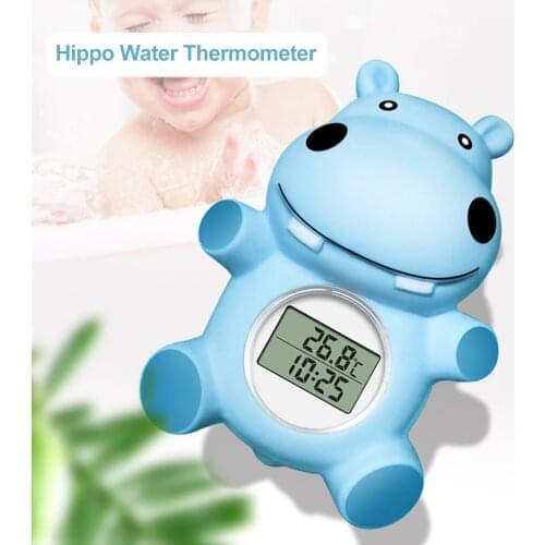 Instant Read Thermometer LCD Display Temp Gauge for Pool Bathtub