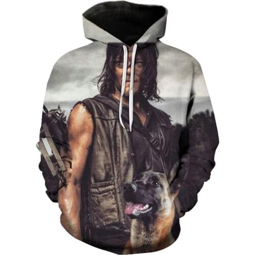 The Walking Dead Hoodie Sweatshirts Men Women Casual Cool Pullover Boys Girls Harajuku Streetwear Hoodies
