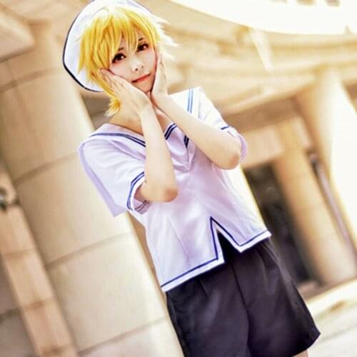 Japan Free shipping Hot Anime Fruits Basket cosplay Soma Momiji cos JK man boys Daily uniforms full set top+pants+hat