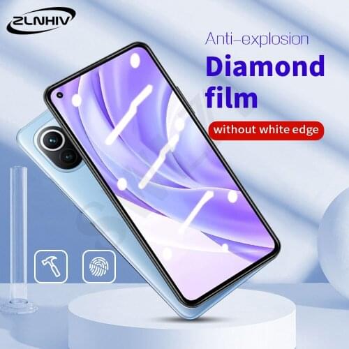 ZLNHIV 9D full cover phone screen protector for Xiaomi Mi 11 Ultra 11i 11X Pro Lite tempered glass protective film on the glass