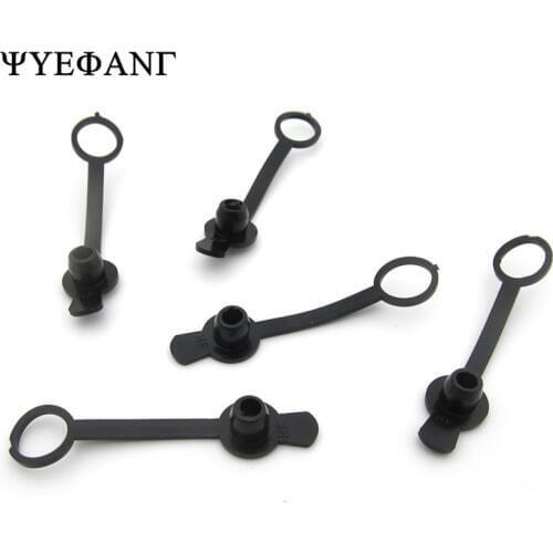 10Pcs DC power Waterproof Cap For DC-022B DC-025M 5.5*2.1mm 5.5*2.5mm Jack Charging Socket Connector DC022B