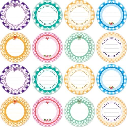 2 Inch Canning Labels Stickers Round Jar Labels Paster Kitchen Jam Jelly Food Storage Packaging Round Stickers