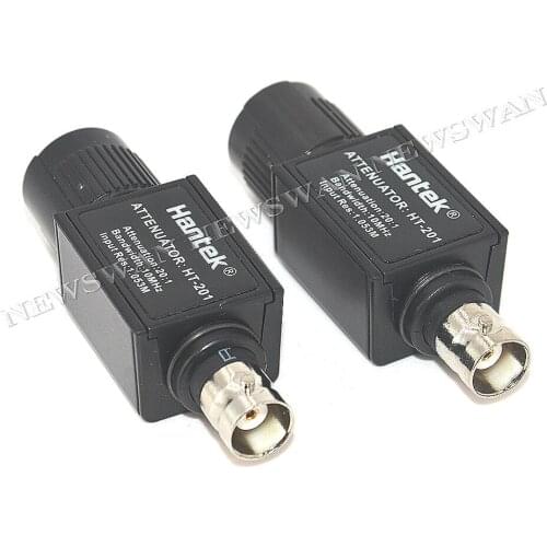 2pcs/lot Hantek Attenuator 1008C Oscilloscope Signal Passive Attenuator HT201 20:1 Passive Attenuator 300V Max For Pico