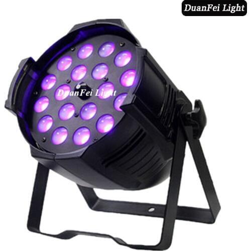 20pcs/lot Pro dj lighting dmx led wash 18x18w rgbwauv led zoom par