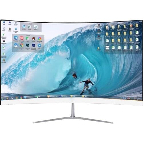 27 Inch Curved New Model Ultra Slim Gaming Monitor Full Hd 4K Optional