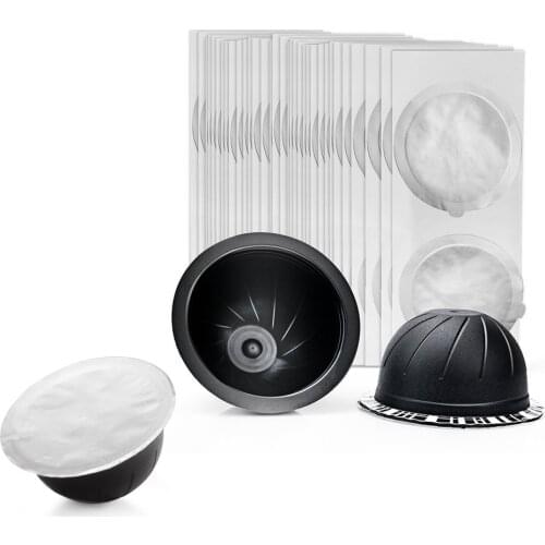 62MM Disposible Nespresso Vertuo Coffee Capsule Seals Foils Cream Foam Cafe Filter Lid Sticker For Nespresso Vertuo Plus 2000PCS