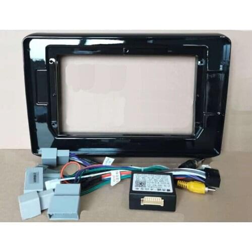 Car Fascias Navigation Frame Dash Kit For 10" To 10.2" Android Multimedia Player For Vezel 2013 2014 2015 2016