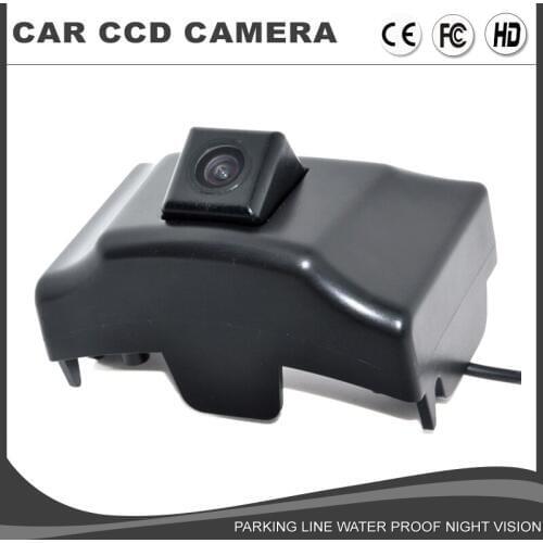 CCD CAR Front View Camera Logo Emblem Camera For Toyota land cruiser prado 150 Parking line option Night Vision High Quality