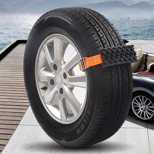 2PCS Tire Wheel Chain Anti-slip Emergency Snow Chains for Ice/Snow/Mud/Sand Road Safe Driving Truck SUV Auto Car Accessories