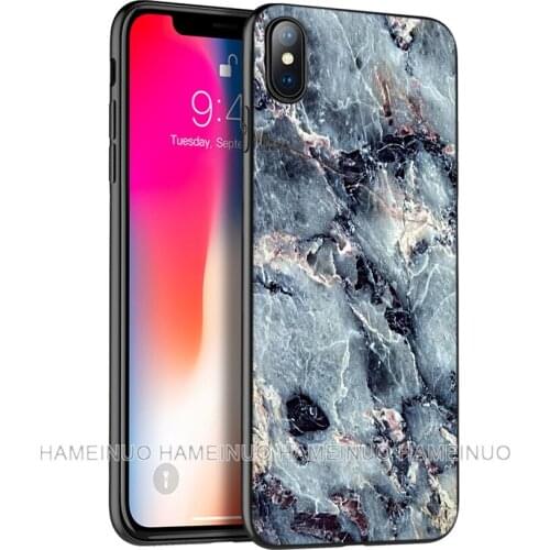 Black tpu case for iphone 5 5s SE 2020 6 6s 7 8 plus x 10 case silicone cover for iphone XR XS 11 pro MAX case marble