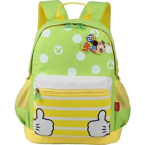 Disney Cute Children Backpacks Girl Boys Backpack Toddler Kids School Bags Kindergarten Cartoon Bag