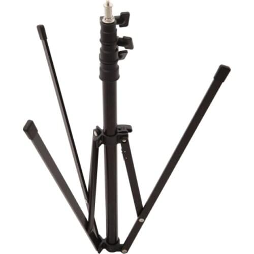 Falcon Eyes Reverse Lamp Tripod 1.7M Height Lightweight Camera Video Light Stand 4 Section Portable Adjustable For DSLR LMC-1700