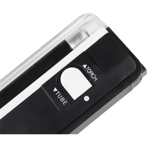 Fake Counterfeit Currency Detector 2 in 1 Handheld Portable UV Black Light Torch Portable Fake Money Cash Detector Money Tester