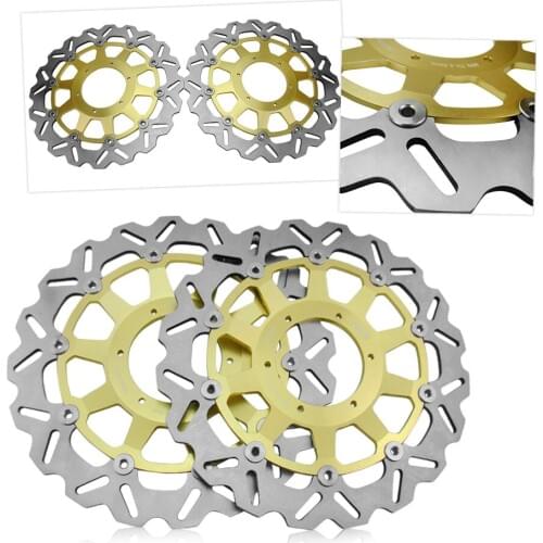 2Pcs Motorcycle Front Brake Disc Disk Rotors for Honda CBR954RR 2002-2003 & CBR929RR 2000-2001 Stainless Steel