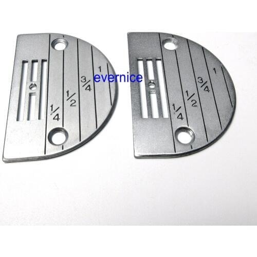2 Pcs Needle Plate Medium Heavy Work #20160Lg For Brother Consew Juki Singer 31