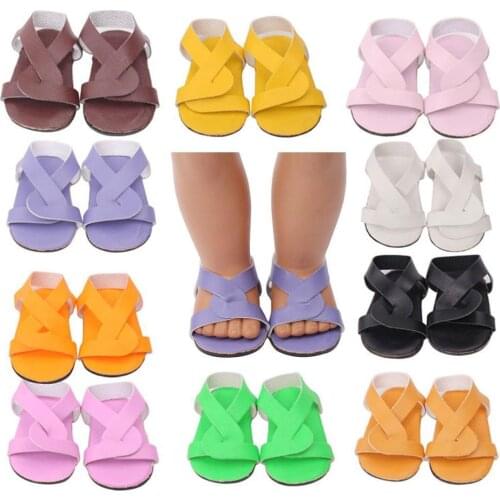 Doll Shoes Sandals For 18 Inch Baby Girl Doll Accessories Our Generation Girl`s Toy