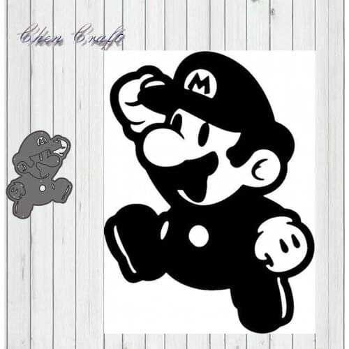 Metal Cutting Dies Playful man Stencils for DIY Scrapbooking Stamp/photo album Decorative Embossing DIY Paper