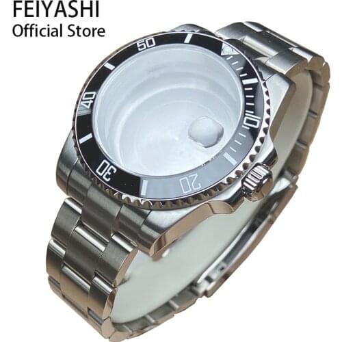 Mens watches 316L Stainless Steel cases Watchband Bracelet strap Sapphire Glass For nh35,36 dial movement submariner daytona